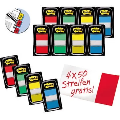 Obrázek produktu pro Post-it 680-P12 samolepicí popisovač, 25,4 x 43,2 mm, hodnotné balení