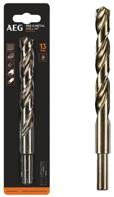 Produktbild von Metallbohrer HSS-G 13 mm 1 Stück AEG AAKHSSG13