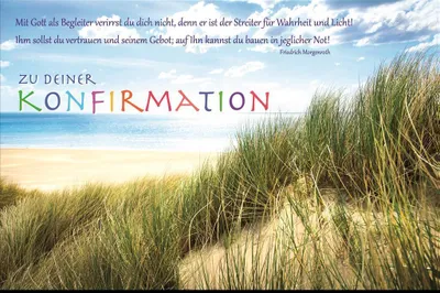 Produktbild von AV - Konfirmation - Glückwunschkarte im Format 11,5 x 17