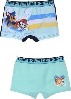 Produktbild von Paw Patrol Chase Marshall Rubble Jungen Kinder Unterhosen Boxershorts Set 2 tlg. , Größe:116-128