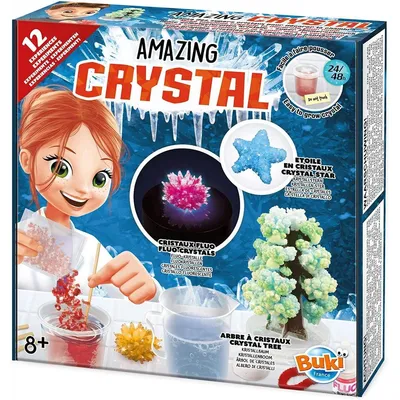 Produktbild von Buki Kristall Experimentierset - Kristalle züchten Spielzeug