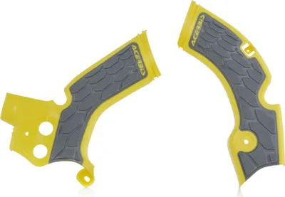 Produktbild von ACERBIS X-Grip Gelb/Grau Rahmenprotektor für SUZUKI RM-Z 250