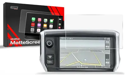 Produktbild von Matte Autodisplayfolie für Peugeot 2008 (2013-2019), Grizz Protector