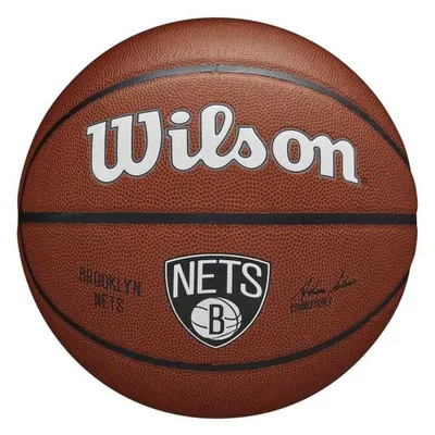 Obrázek produktu pro Wilson – „Team Alliance Brooklyn Nets“ basketbalový míč PP9352 (7) (hnědý)