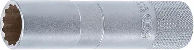 Image de BGS 2448 Douille pour bougie d'allumage, 12 pans, 16mm, avec caoutchouc de maintien