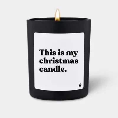 Produktbild von ChattyCandles Duftkerze Flowery This is my christmas candle.