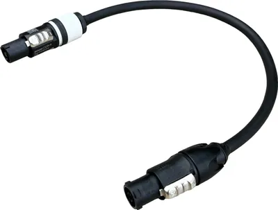 Produktbild von NWP 0,5m powerCON grau NAC3FXXB-W-S powerCON TRUE1 TOP Buchse NAC3FX-W-TOP H07RN-F 3G1,5