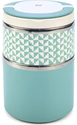 Image de IRIS Thermos alimentaire en acier inoxydable 0,9l - vert