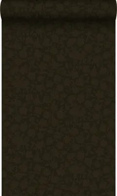 Produktbild von Origin Wallcoverings Tapete Blumen Schwarz 53 cm x 10.05 m