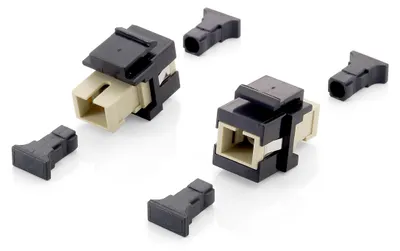 Immagine prodotto di Adattatore Keystone in fibra ottica Equip, SC Simplex