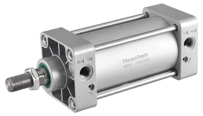 Obrázok produktu pre Pneumatický valec, štandardný, priemer 80 mm, zdvih 100 mm, dvojčinný