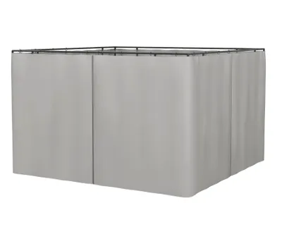Produktbild von 4er-Set Ersatzvorhang für Pavillon,für 3x3m Pavillons, 302x205cm