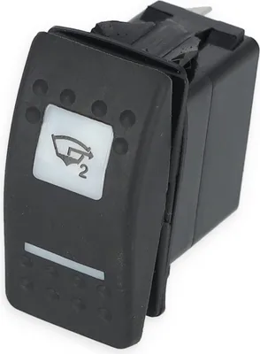 Produktbild von Kippschalter ON-OFF-ON, 12 V, mit verschiedenen Symbolen wählbar, ohne LED & Beleuchtung Symbol: Bilgenpumpe 2