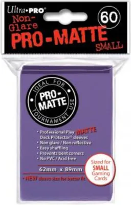 Image de Ultra Pro - Purple Pro-Matte Sleeves small (60)