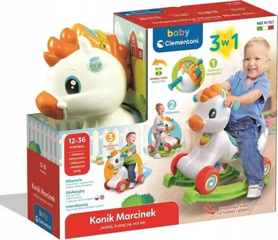 Image de CLEMENTONI CLE BABY interaktywny konik Marcinek 50928