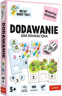 Zdjęcie produktu dla GRA Dodawanie /Mały Odkrywca 02805