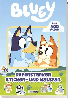 Produktbild von Bluey: Superstarker Sticker- und Malspaß
