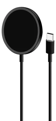 Zdjęcie produktu dla PURO CUSBCMAG1BLK, Wewnętrzna, USB, Bezprzewodowe ładowanie, 1 m, Czarny