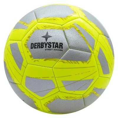 Obrázek produktu pro DERBYSTAR fotbalový míč Street Soccer stříbrný/žlutý velikost 5