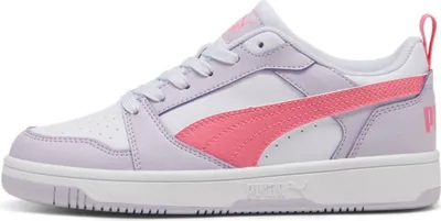 A side view of a Puma sneaker.