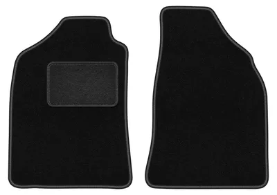 Immagine prodotto di Wielganizator tappetini auto velours anteriori adatto per Ford Ranger MK2 (2007-2012, pickup) neri, set 2 pz, con fissaggi