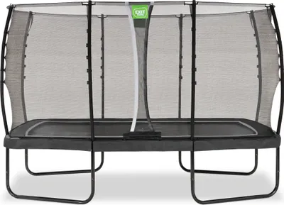 Image de EXIT Allure Classic Trampoline 214x366cm – Sur pieds – Rectangulaire – Noir