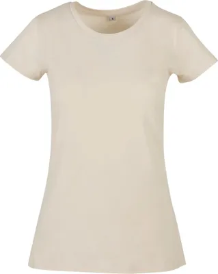 Produktbild von Build Your Brand Basic BB012 | LadiesŽ Basic Tee Kurze, eingesetzte Ärmel - Farbe: Sand - Größe: L