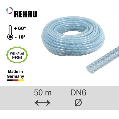 Immagine prodotto di Tubo industriale REHAU Raufilam-E 6.0/3.0 - 50 m