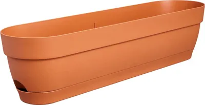 Produktbild von elho® Vibia campana Balkonkasten Terracotta 70 cm - Kunststoff