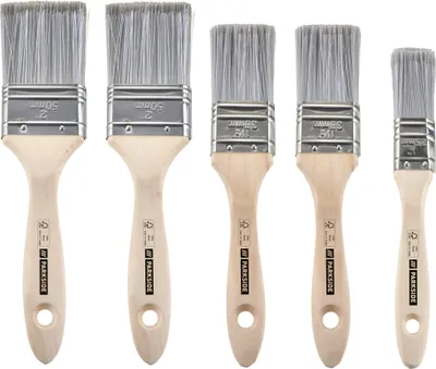 Produktbild von PARKSIDE® Flachpinselset und Flächenstreicherset (Flachpinselset 5-tlg.)