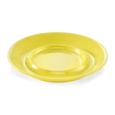 Produktbild von Campingbecher Untertasse SUMMER - Melamin - D: 14,5cm - gelb
