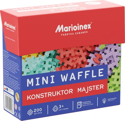 Obrázok produktu pre Wafle Micro - majster staviteľ, 200 dielikov