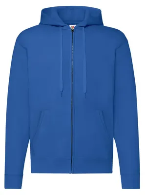Produktbild von Fruit of the Loom - "Classic" Kapuzenjacke für Herren/Damen Uni LT2658 (L) (Königsblau)