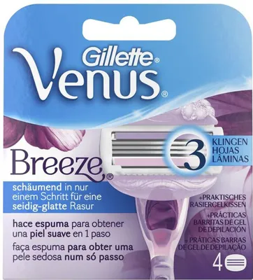 Produktbild von Ersatzklinge für Rasierer Gillette Venus Breeze 4 Stück