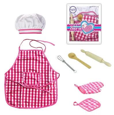 Produktbild von WOOPIE Kleines Kochset, Kochoutfit, Küchenzubehör, 7 Elemente