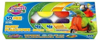 Immagine prodotto di Vernici per poster 10 colori 20ml