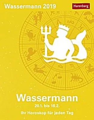 Produktbild von Sternzeichenkalender Wassermann 2019