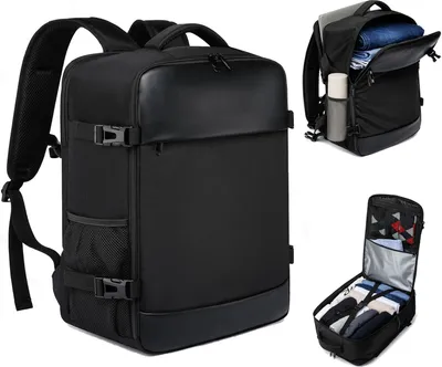 Produktbild von MODFU Rucksack Reiserucksack, Laptop Laptoptasche Schule College Rucksack, Sportrucksack