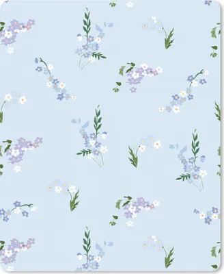 Produktbild von MuchoWow® Mauspad Mousepad Muster - Blumen - Dekoration 30x40 cm - Mousepads - Maus Mat - Pad - Mausunterlage - Mausmatten