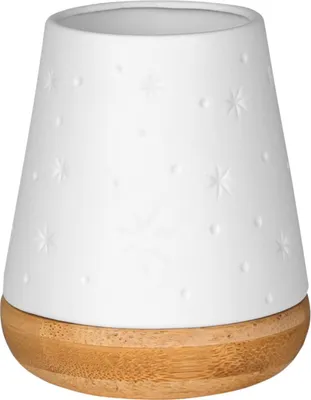 Produktbild von Räder Design Windlicht Poesie Sternchen Weiß (8,6cm)