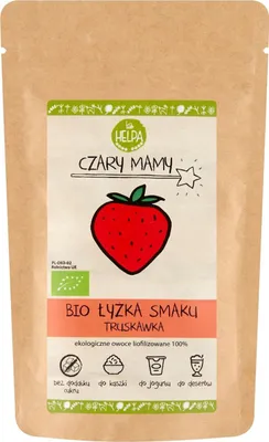 Produktbild von EIN LÖFFEL ERDBEERGESCHMACK (GEFRIERGETROCKNETES ERDBEERPULVER)  40 g – HELPA