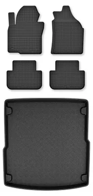 Immagine prodotto di Tappetini a vasca + bagagliaio per Hyundai i40 2011-2019 station wagon 5 pezzi