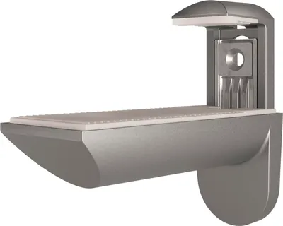 Image de ITALIANA FERRAMENTA Support à pince pour tablette Kaiman Maxi, épaisseur 39-73 mm, couleur argent