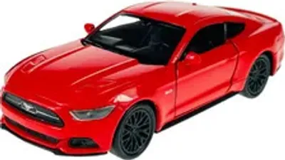 Immagine prodotto di Welly 2015 Ford Mustang GT Rosso  1:34-1:39 Modello in metallo pressofuso Nuovo nella confezione 43707