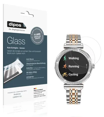 Image de 2x Protection ecrán pour findtime LMWYI110 mat Verre souple Film Protecteur 9H dipos