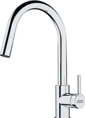 Produktbild von Franke Lina - Spültischarmatur FS 3229.031, mit ausziehbarer Brause, Chrom 115.0693.229