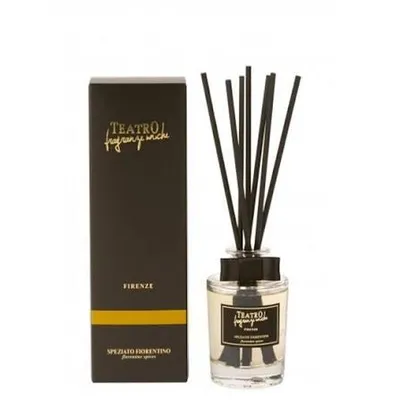 Obrázok produktu pre Teatro Fragranze Uniche: Korenená vôňa z Florencie, difúzor, 100 ml, s tyčinkami