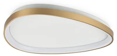 Zdjęcie produktu dla Lampa sufitowa LED Ideal Lux 4000 K, mosiężna, IP20, GEMINI 372082