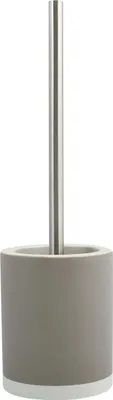 Produktbild von MSV Shine WC-Burstenhalter - Keramik/Metall - taupe - 38 cm