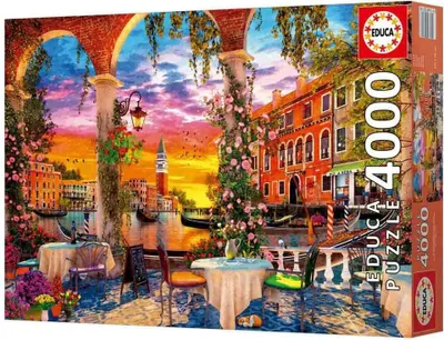 Produktbild von Educa Puzzle Venedig 4000 Teile Karton Puzzle Erwachsene